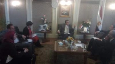عبد الغفار: نحرص على تقديم كل سبل الدعم للطلاب الفلسطينيين