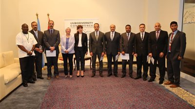 الأمم المتحدة تشيد بتأمين مؤتمر التنوع البيولوجي وتكرم قيادات الأمن