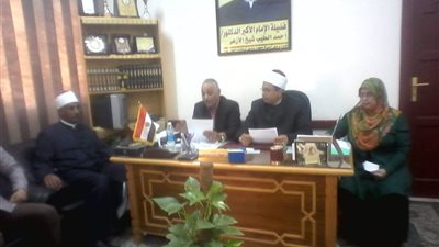 قرعة علنية للنظام والمراقبة بالشهادتين الإبتدائية والإعدادية بالأقصر الأزهرية