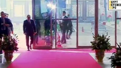 بدء فعاليات افتتاح معرض ايديكس 2018 بحضور الرئيس