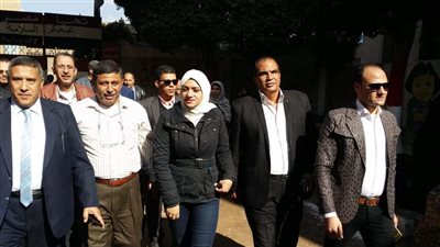 مدير إدارة شبين القناطر التعليمية يستقبل نائبة محافظ القليوبية