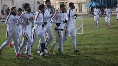 معسكر مغلق للزمالك في برج العرب غدا