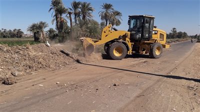 رفع 729 طن مخلفات بمدينة نقاده