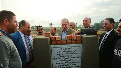 محافظ كفرالشيخ يضع حجر الأساس للوحة توزيع كهرباء أبو خشبة بتكلفة 45 مليون جنيه بقدرة 21 ميجا وات