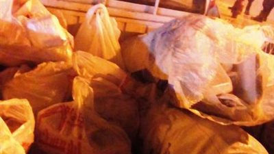 ضبط ربع طن لحوم فاسدة بمحل شهير فى القاهرة الجديدة..بالصور