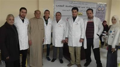تنفيذ قافلة العيون بأبوكبير بالتعاون مع المجتمع المدنى