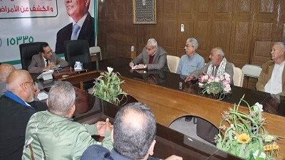 شوشه يلتقى مع تجار الجملة لبحث توفير احتياجات المواطنين