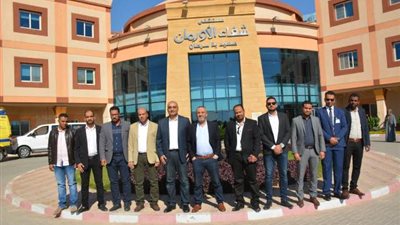 أعضاء مجلس إدارة شركة يونيليفر مشرق يتبرعون لمستشفى شفاء الأورمان بالأقصر