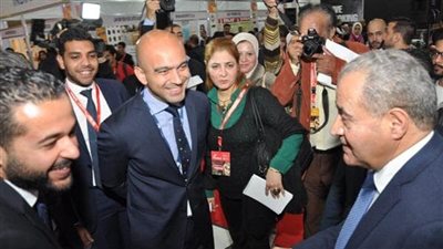 وزير التموين يتفقد معرض إفريقيا الرابع للتصنيع الغذائي