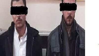 ضبط تاجرى مخدرات ببرج العرب بحوزتهما 24طربة حشيش