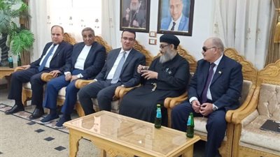 حسب الله من داخل مطرانية سوهاج: السيسي رسخ لنشر ثقافة المواطنة
