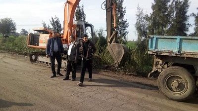 حملة للنظافة وصيانة الإنارة وإزالة المخلفات