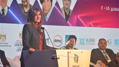 وزيرة الهجرة توجه الشكر لفريق التعليم العالي للمشاركة في فعاليات مؤتمر 