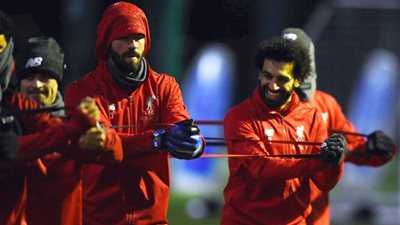تدريبات شاقة فى اجواء بهيجه للريدز استعداداً لمواجهة ولفرهامبتون