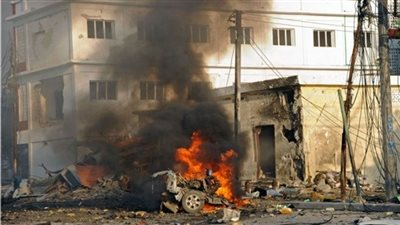 مقتل واصابة 9 فى انفجارى مقديشو