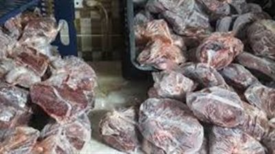 ضبط 900 كيلو لحوم وكبده غير صالحة للإستهلاك الآدمى ببنى سويف