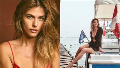 الفنانة الحسناء تمنح قبله لمن يسجل هدف الفوز لبلادها بمرمى تشيلي