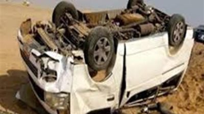 الحزن يخيم على قرية طفنيس بإسنا بعد مصرع 8 من أبنائها فى حادث إنقلاب سيارة