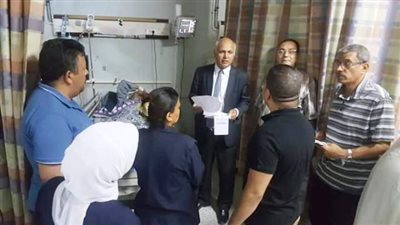 مرور مفاجئ على مستشفى الفشن المركزى
