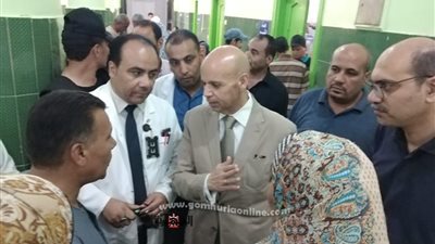 وكيل وزارة الصحة بالشرقية يفاجئ مستشفيى ههيا وفاقوس