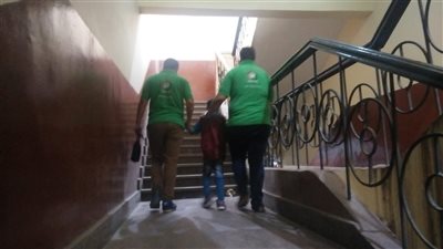 اطفال بلا مأوى ينقذ طفل بمحافظة بنى سويف ويلحقه بدار رعاية