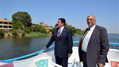 مرزوق يستقبل رئيس هيئة التخطيط العمراني لمناقشة تطوير القناطر