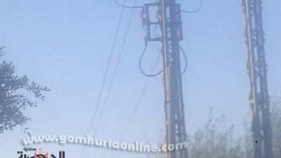 الجهد المتوسط يهدد منازل وزراعات الأهالى بالضبعية غرب الأقصر