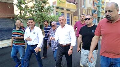 الانتهاء من تنفيذ رصف ورفع كفاءة الشوارع الداخلية والميادين الرئيسية بالاسماعيلية