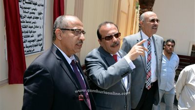 رئيس جامعة طنطا يتابع أعمال الصيانة بمنشأت كلية التجارة
