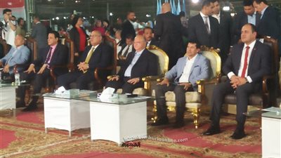 وزير الشباب والرياضة ومحافظ القاهرة يشهدان احتفال القاهرة بعيدها القومي بمركز شباب الجزيرة