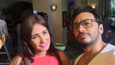امل رزق وتامر حسنى
