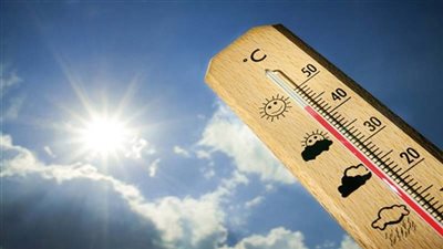 ارتفاع تدريجى فى درجات الحرارة بدءاً من الغد والقاهرة 41 درجة