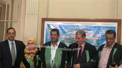 حصول عليبه باحثة كفرالشيخ على درجة الدكتوراه في قيم الولاء