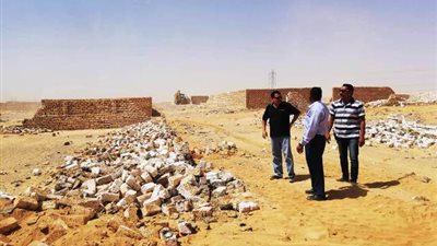 حملة كبرى لإزالة التعديات على أراضى الدولة بأسوان