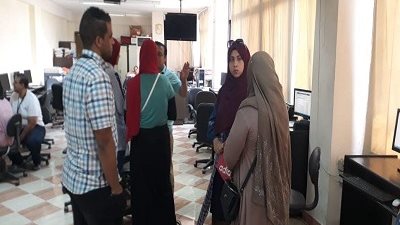 تنسيق 2019..إقبال ضعيف لطلاب المرحلة الاولى على المعمل المركزي بجامعة حلوان