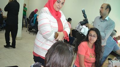 عميد حاسبات عين شمس تتفقد أول أيام أعمال التنسيق الإلكتروني..صور