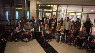 وزارة الرياضة تستقبل منتخب مصر البارالمبي المشارك ببطولة العالم لرفع الاثقال بكازاخستان