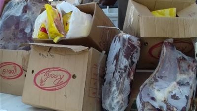 ضبط ربع طن كبده ودجاج بانيه منتهية الصلاحية بالأقصر