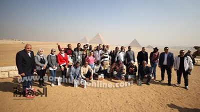 التنمية المحلية تنظم جولة سياحية للمتدربين الأفارقة