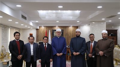 أمين البحوث الإسلامية يلتقي وفدًا إندونيسيًا لبحث التعاون
