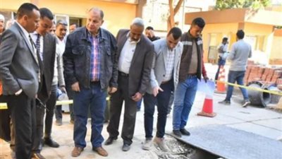 محافظ أسيوط يتفقد أعمال تطوير ورفع كفاءة محطة رفع صرف صحي البدارى