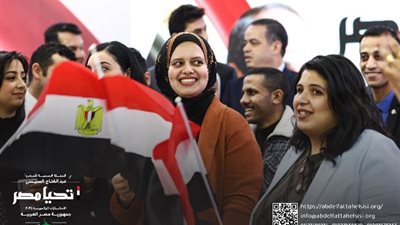 عقب إعلان فوزه برئاسة الجمهورية.. لقطات من احتفالية الحملة الانتخابية للمرشح عبدالفتاح السيسي