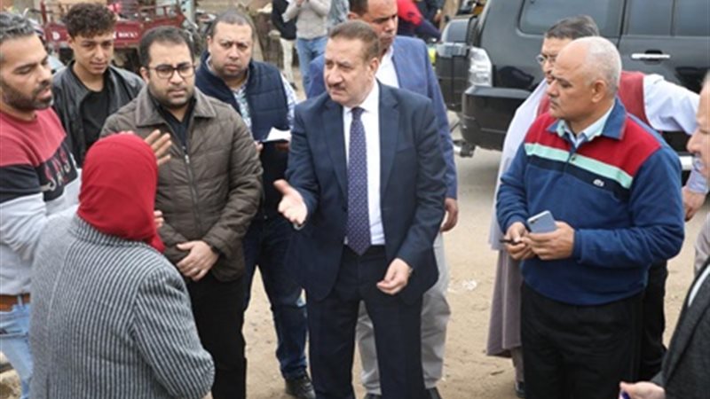 محافظ المنوفية يتفقد