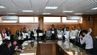 إعلان نتائج مسابقتي الطالب المثالي والشطرنج بجامعة القناة