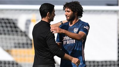 أرتيتا يوضح موقف محمد النني وبارتي وجورجينيو من مباراة ليفربول
