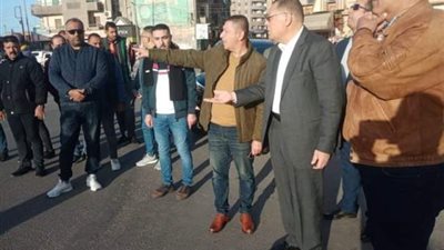 محافظ الشرقية يتفقد أعمال التطوير الجارية بميدان عرابى