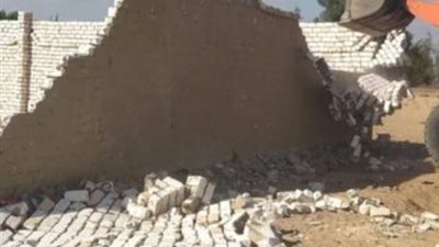 إزالة ١٢ حالة تعدٍّ على الأراضي الزراعية بالإسماعيلية