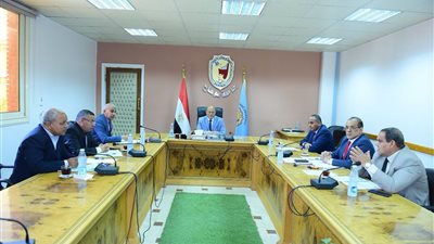 رئيس جامعة سوهاج يترأس مجلس إدارة التعليم المدمج