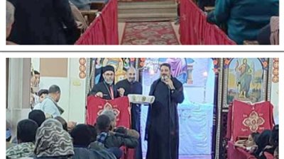 فرق الكشافة بأسيوط تنظم الدخول للكنائس