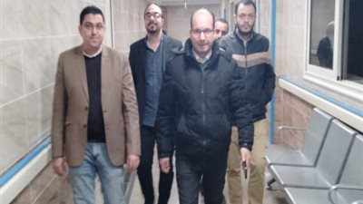 وكيل الصحة بالقليوبية يتفقد مستشفي القناطر الخيرية العام مساء أمس